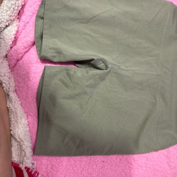 RBX Pants - RBX Women's Athletic Biker Shorts - Olive Green